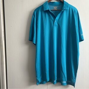Callaway Teal Polo Shirt